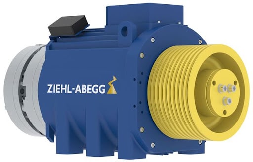 Động Cơ Thang Máy Ziehl-Abegg Đức